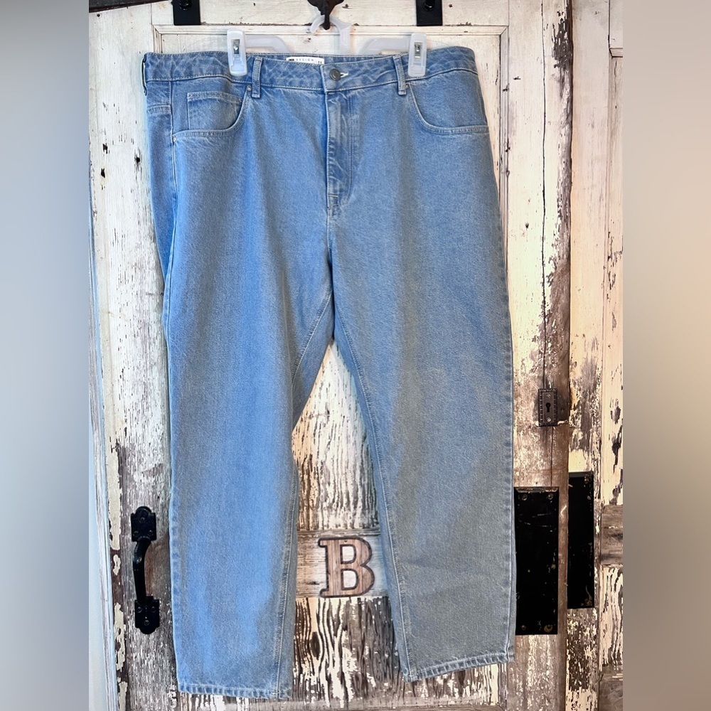 ASOS MENS JEANS SZ 40x30 LIKE NEW 5PK STYLE LIGHTWASH 100% COTTON